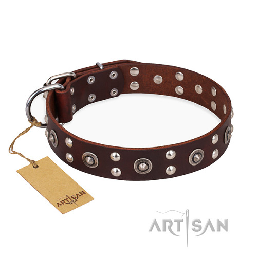 Collier handmade marron "Pirate Treasure" FDT Artisan