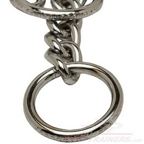 O-ring of metal choke collar
