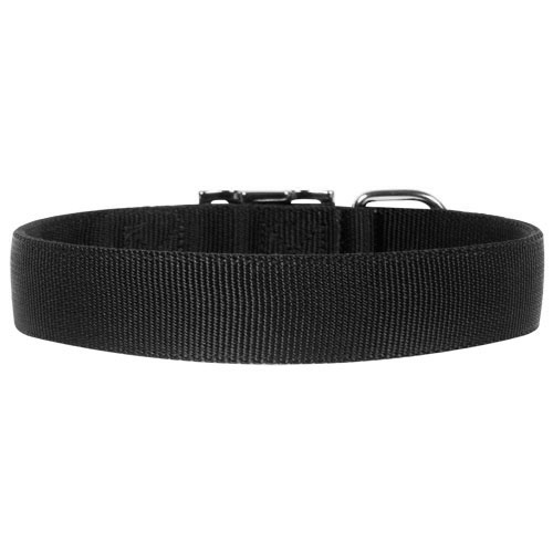 Gestikte Nylon Honden Halsband