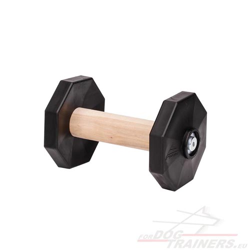 Dumbbell with Plastic Weight Plates - Click Image to Close