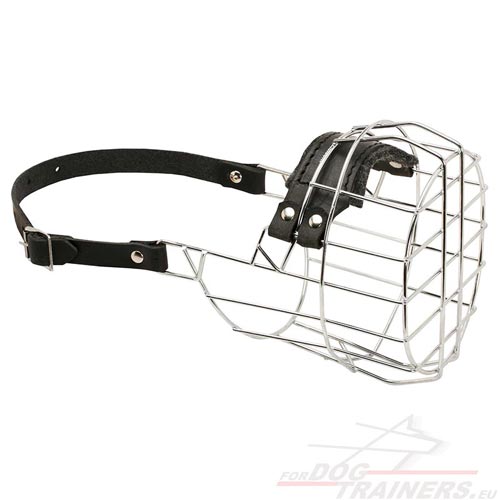 New Wire Dog Muzzle for Boxer | Cage Dog Muzzle ◈ - Click Image to Close