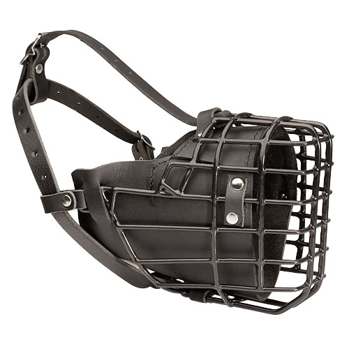 Comfortable Wire Dog Muzzle