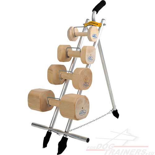 Dumbbell stand for Shutzhund